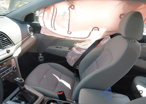 2017 Hyundai Elantra Se из США, поврежденный, VIN 5NPD84LF7HH091008